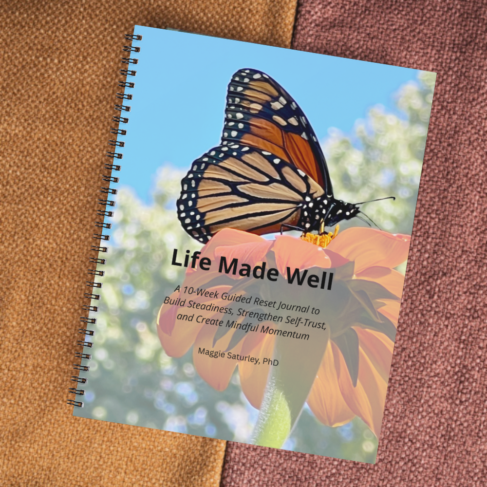 Life Made Well — Guided Reset Journal (Spiral)