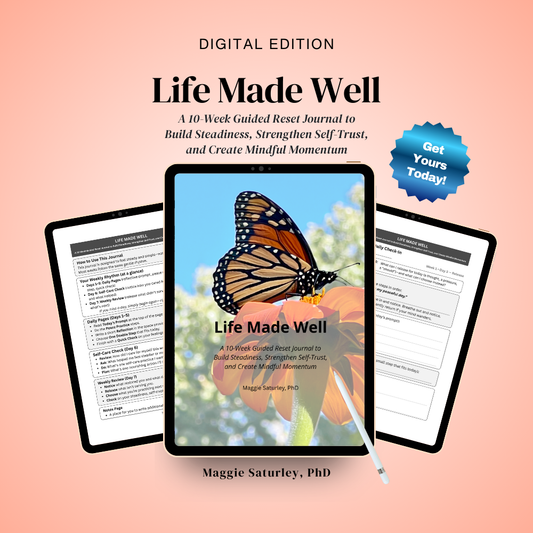 Life Made Well — Guided Reset Journal (Digital Bundle)